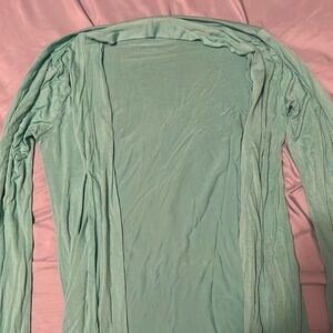 Small Teal Cardigan